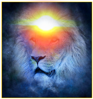 DNA - Singing Light-Fields- 4 lion-sun-heart